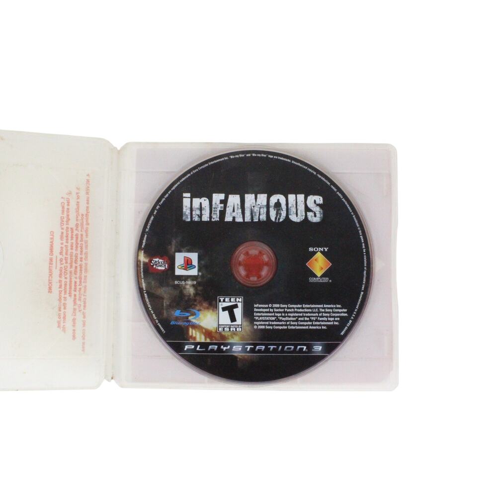 Infamous - Sony PlayStation 3, 2009 (PS3)